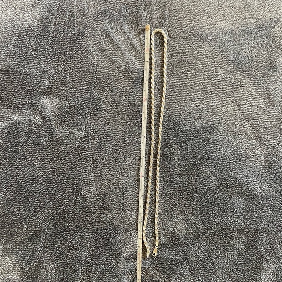 Silver 24” Solid Rope Chain 925 4mm thick Italy - Picture 10 of 15